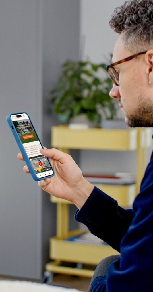 Mockup creation site cottage l'Orée du Cher